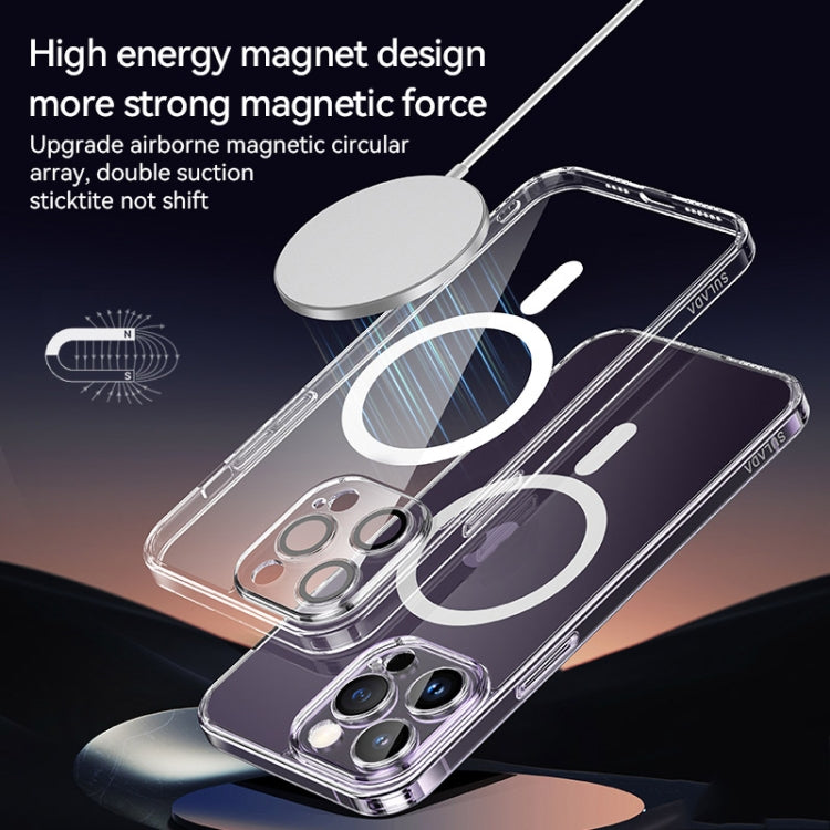 For iPhone 14 Pro SULADA Jingpin Series All-inclusive Lens Electroplated TPU Phone Case(Blue) - free shipping - PMC TechLife - Order now!