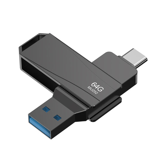 Lenovo Thinkplus MU252 USB 3.1 + USB-C / Type-C Flash Drive, Memory:128GB - USB Flash Drives by Lenovo | Online Shopping South Africa | PMC Jewellery | Buy Now Pay Later Mobicred