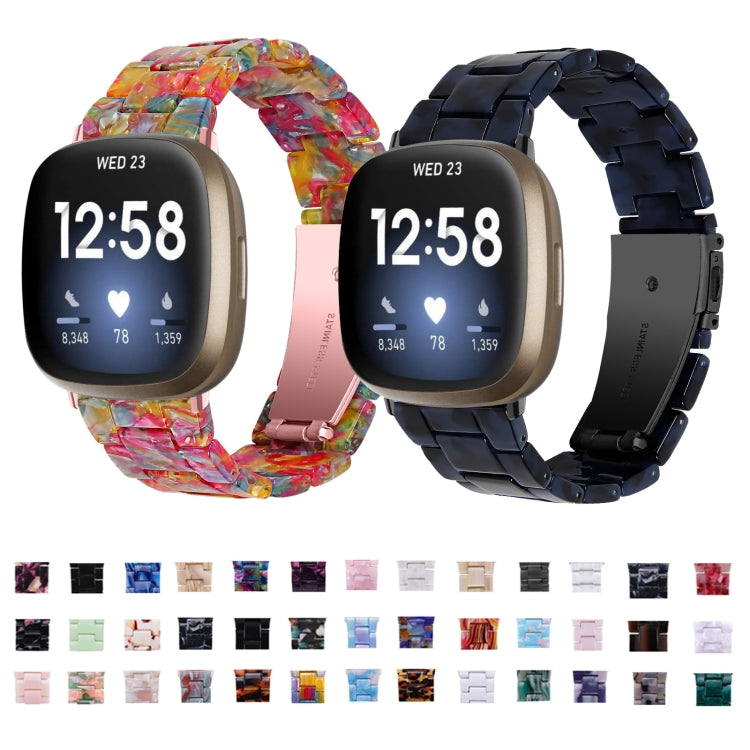 For Fitbit Versa 3 / Sense Universal Resin Watch Band(Sky Blue) - free shipping - PMC TechLife - Order now!