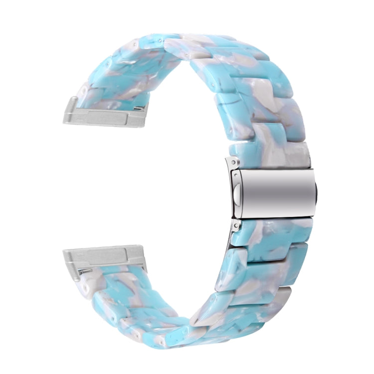 For Fitbit Versa 4 / Sense 2 Universal Resin Watch Band(Sky Blue) - free shipping - PMC TechLife - Order now!