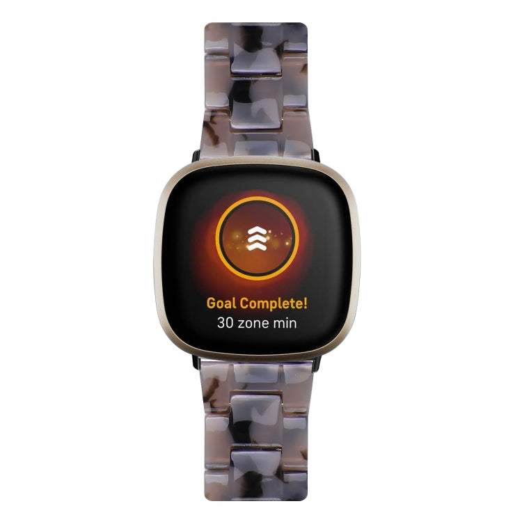 For Fitbit Versa 4 / Sense 2 Universal Resin Watch Band(Dark Grey) - free shipping - PMC TechLife - Order now!
