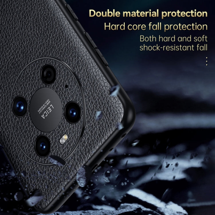 For Huawei Mate 40 Pro SULADA Invisible Bracket Leather Back Cover Phone Case(Dark Green) - Huawei Cases by SULADA | Online Shopping South Africa | PMC Jewellery | Buy Now Pay Later Mobicred