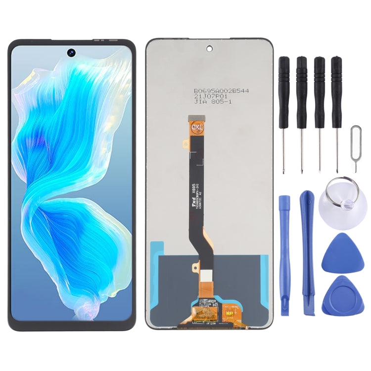 OEM LCD Screen For Infinix Hot 20 / Hot 20 Play X6825 with Digitizer Full Assembly - free shipping - PMC TechLife - Order now!