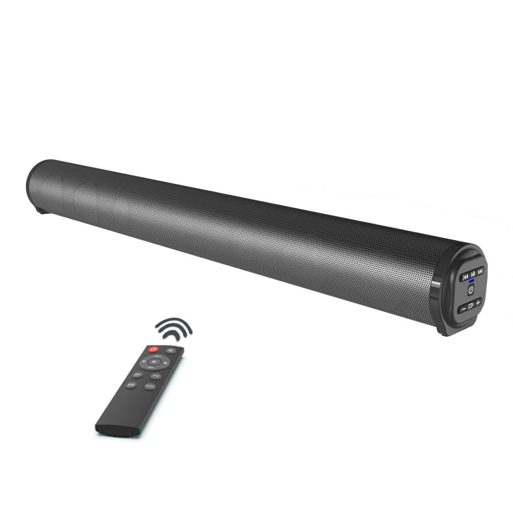 BS-10 Bluetooth 5.0 Speaker TV Soundbar with Remote Control(Black) - Desktop Speaker by PMC TechLife | Online Shopping South Africa | PMC TechLife