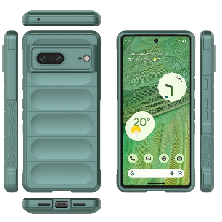 For Google Pixel 7 Magic Shield TPU + Flannel Phone Case(Purple) - free shipping - PMC TechLife - Order now!