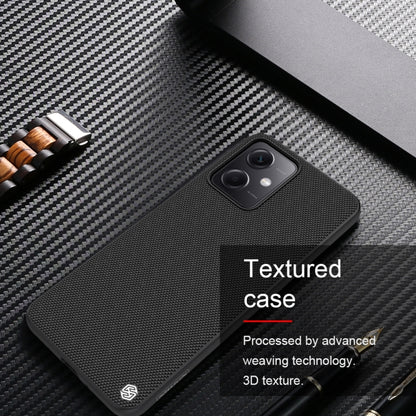 For Xiaomi Redmi Note 12 China NILLKIN Shockproof TPU + PC Textured Phone Case(Black) - Note 12 Cases by NILLKIN | Online Shopping South Africa | PMC Jewellery