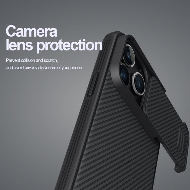 For iPhone 14 Pro Max NILLKIN CamShield S Magnetic Magsafe Case(Black) - iPhone 14 Pro Max Cases by NILLKIN | Online Shopping South Africa | PMC TechLife | Buy Now Pay Later Mobicred