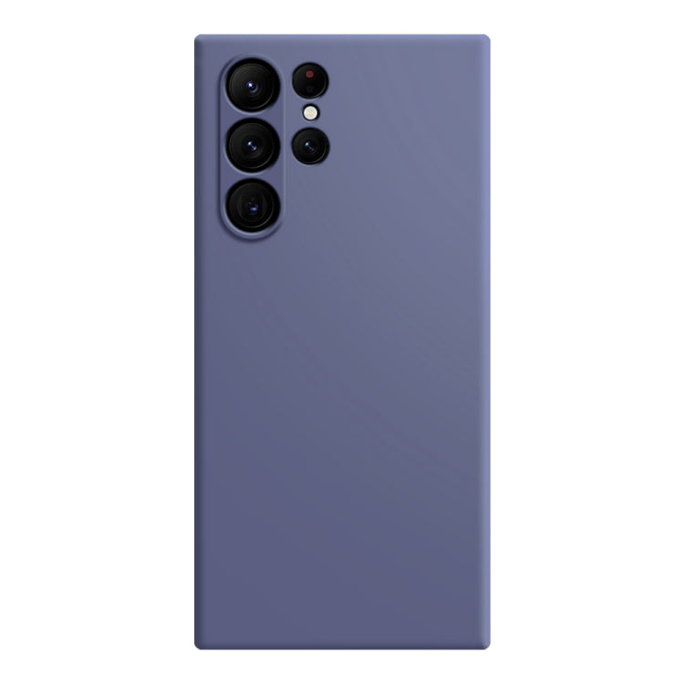 For Samsung Galaxy S23 Ultra 5G Imitation Liquid Silicone Phone Case(Grey) - free shipping - PMC TechLife - Order now!