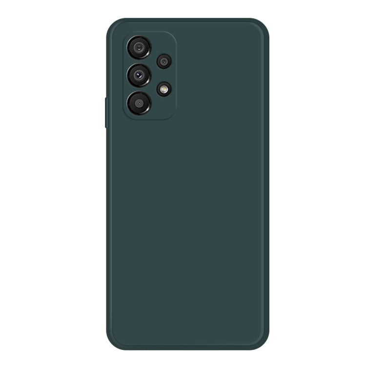 For Samsung Galaxy A33 5G Imitation Liquid Silicone Phone Case(Dark Green) - free shipping - PMC TechLife - Order now!