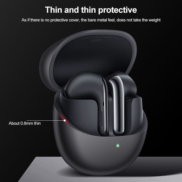 For Xiaomi Buds 4 Bluetooth Earphone Silicone Protective Case(Dark Blue) - Xiaomi Earphone Case by PMC TechLife | Online Shopping South Africa | PMC TechLife