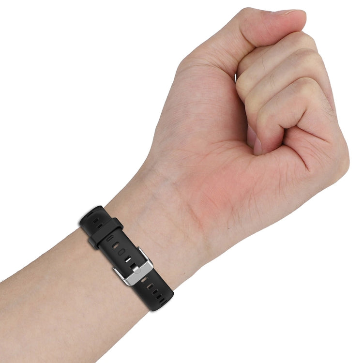For Keep Band B5 / B4 / B4 Lite 16mm Glossy Surface Silicone Watch Band(Purple) - free shipping - PMC TechLife - Order now!