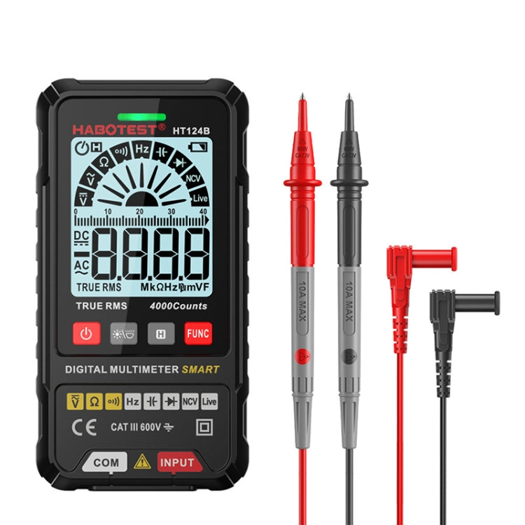 HABOTEST HT124B Mini Digital Display High-precision Multimeter - Digital Multimeter by HABOTEST | Online Shopping South Africa | PMC Jewellery | Buy Now Pay Later Mobicred