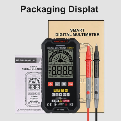 HABOTEST HT125B Digital High Precision Mini Universal Meter - Digital Multimeter by HABOTEST | Online Shopping South Africa | PMC Jewellery | Buy Now Pay Later Mobicred