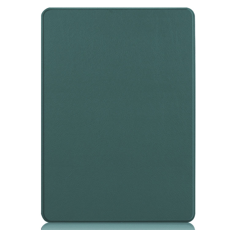 For Microsoft Surface Pro 9 Custer Pure Color Holder Leather Tablet Case(Green) - Microsoft by PMC Jewellery | Online Shopping South Africa | PMC Jewellery