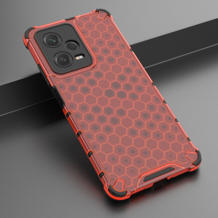 For Xiaomi Poco X5 Pro Shockproof Honeycomb PC + TPU Phone Case(Red) - free shipping - PMC TechLife - Order now!