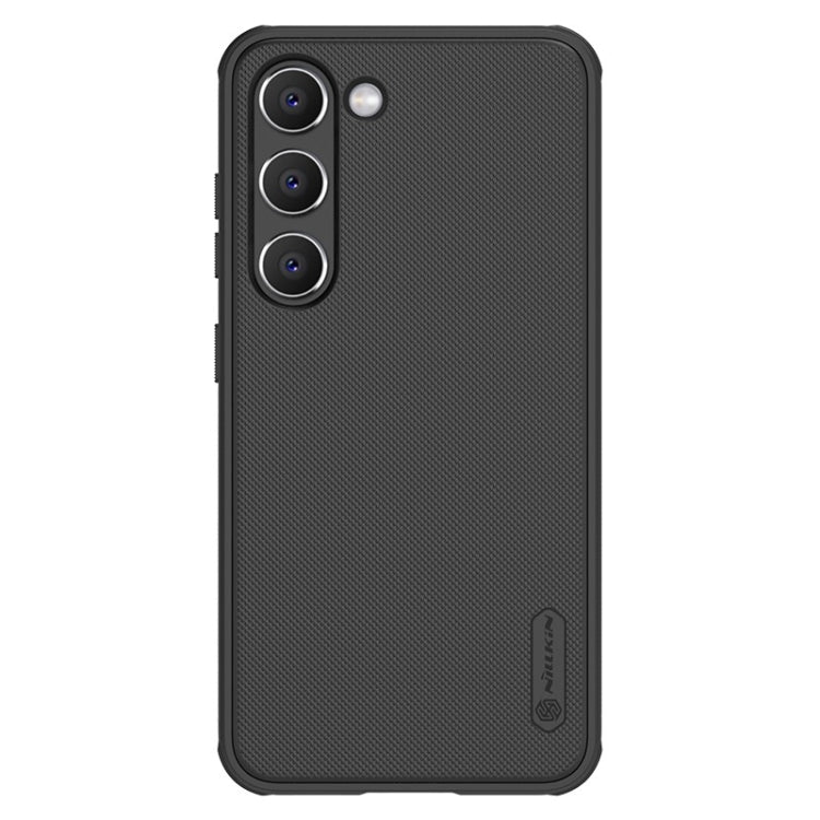 For Samsung Galaxy S23 5G NILLKIN Super Frosted Shield Pro PC + TPU Phone Case(Black) - Galaxy S23 5G Cases by NILLKIN | Online Shopping South Africa | PMC Jewellery