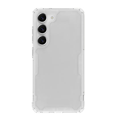 For Samsung Galaxy S23 5G NILLKIN PC + TPU Phone Case(Transparent) - Galaxy S23 5G Cases by NILLKIN | Online Shopping South Africa | PMC Jewellery | Buy Now Pay Later Mobicred