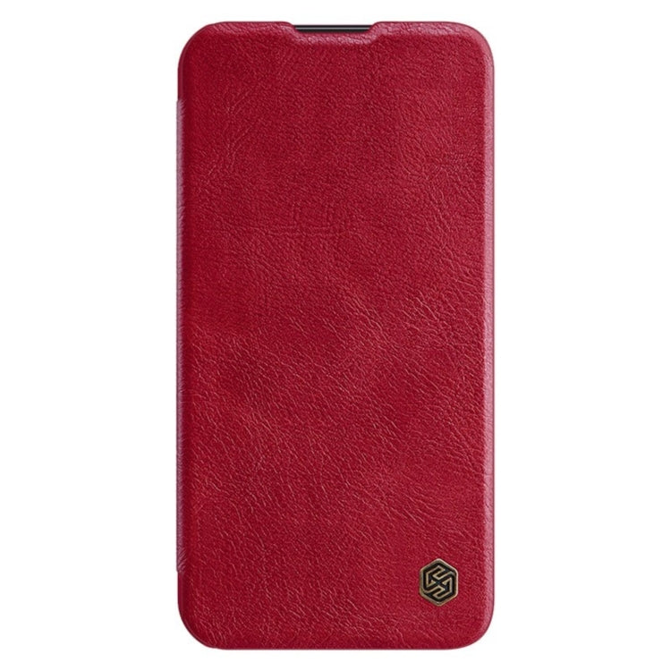 For Samsung Galaxy S23+ 5G NILLKIN QIN Series Pro Sliding Camera Cover Design Leather Phone Case(Red) - Galaxy S23+ 5G Cases by NILLKIN | Online Shopping South Africa | PMC Jewellery