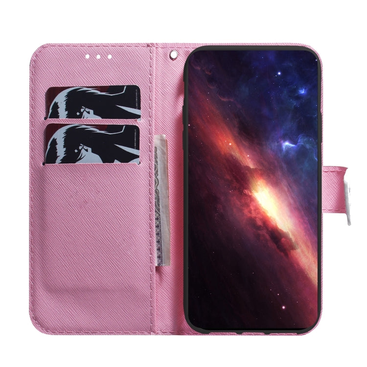 For Samsung Galaxy A54 5G Coloured Drawing Flip Leather Phone Case(Magnolia) - free shipping - PMC TechLife - Order now!