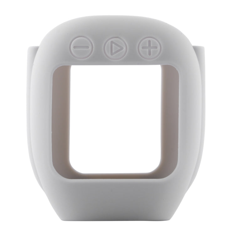 For JBL Clip 4 Wireless Bluetooth Speaker Silicone Protective Case(Grey) - Protective Case by PMC TechLife | Online Shopping South Africa | PMC TechLife