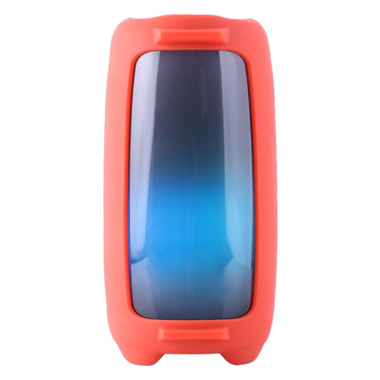 For JBL Pulse 5 Colorful Light Effect Bluetooth Speaker Silicone Case with Shoulder Strap(Red) - Protective Case by PMC Jewellery | Online Shopping South Africa | PMC Jewellery