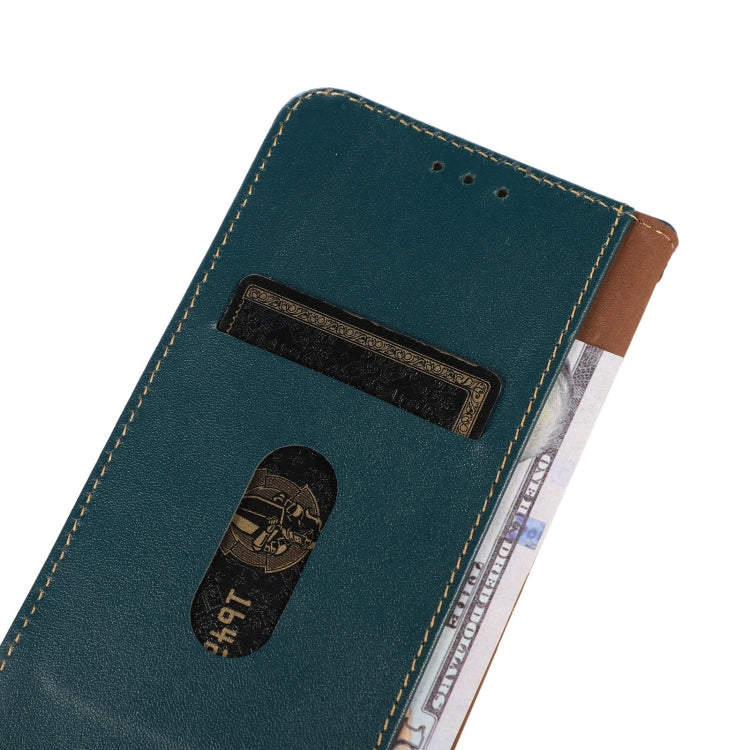 For OnePlus Nord CE 3 Lite KHAZNEH Nappa Top Layer Cowhide Leather Phone Case(Green) - free shipping - PMC TechLife - Order now!