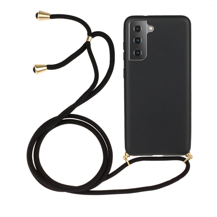 For Samsung Galaxy A14 5G Wheat Straw Material + TPU Phone Case with Lanyard(Black) - free shipping - PMC TechLife - Order now!