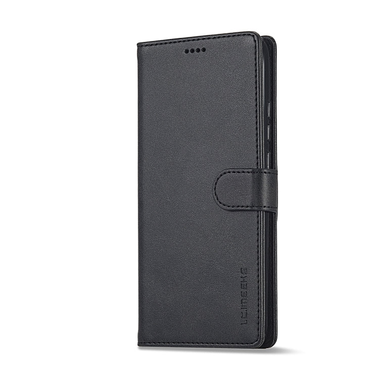 For Xiaomi Redmi 12C/11A Global LC.IMEEKE Calf Texture Horizontal Flip Leather Case(Black) - free shipping - PMC TechLife - Order now!