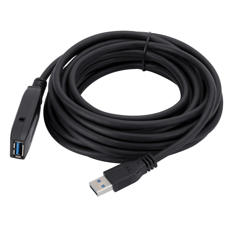 USB 3.0 Male to Female Data Sync Super Speed Extension Cable, Length:20m - free shipping - PMC TechLife - Order now!