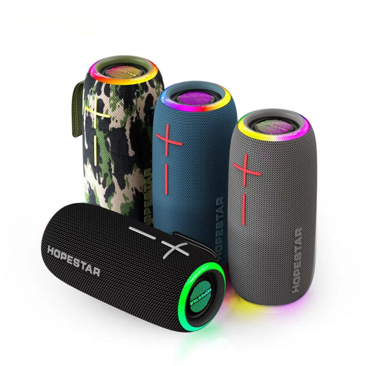 HOPESTAR P35 20W Outdoor IPX7 Waterproof TWS Wireless Bluetooth Speaker(Camouflage) - free shipping - PMC TechLife - Order now!