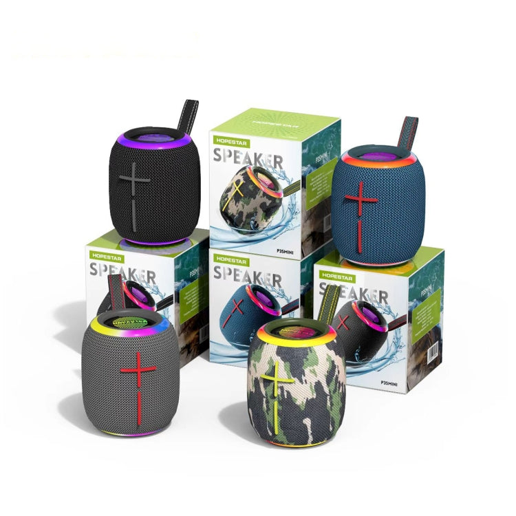 HOPESTAR P35 mini 10W Outdoor IPX7 Waterproof TWS Bluetooth Speaker(Blue) - free shipping - PMC TechLife - Order now!