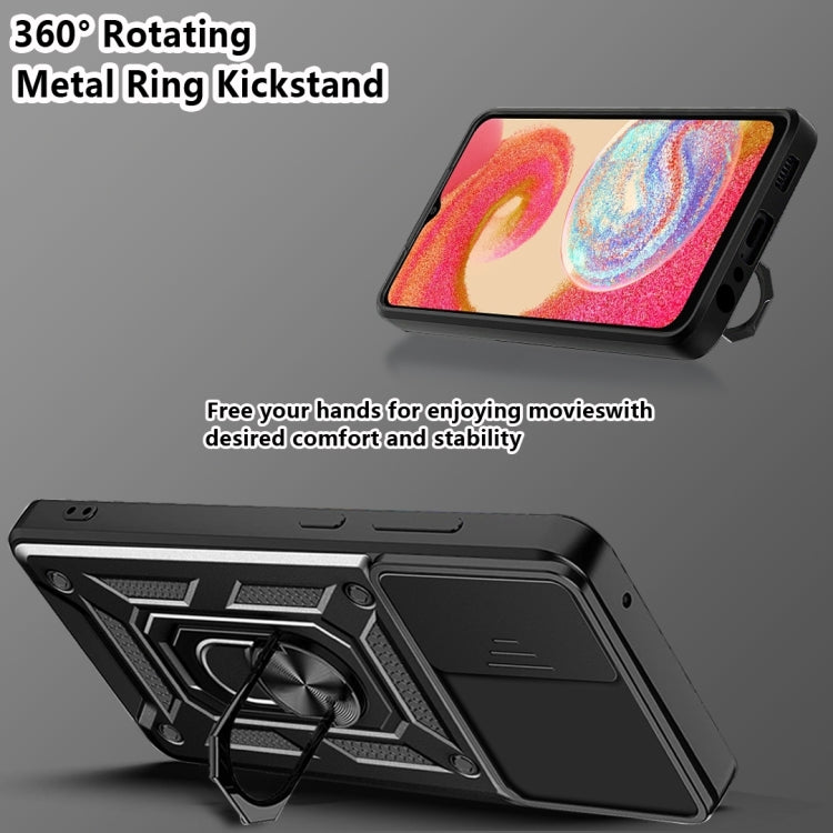 For Samsung Galaxy A04e Sliding Camera Cover Design Phone Case(Blue) - free shipping - PMC TechLife - Order now!