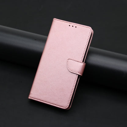 For Honor X9a 5G Calf Texture Buckle Flip Leather Phone Case(Rose Gold) - Honor Cases by PMC Jewellery | Online Shopping South Africa | PMC Jewellery