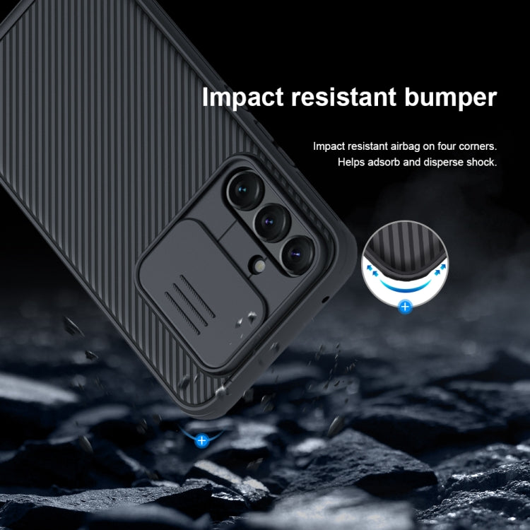 For Samsung Galaxy A54 5G NILLKIN Black Mirror Pro Series Camshield PC Phone Case(Blue) - free shipping - PMC TechLife - Order now!