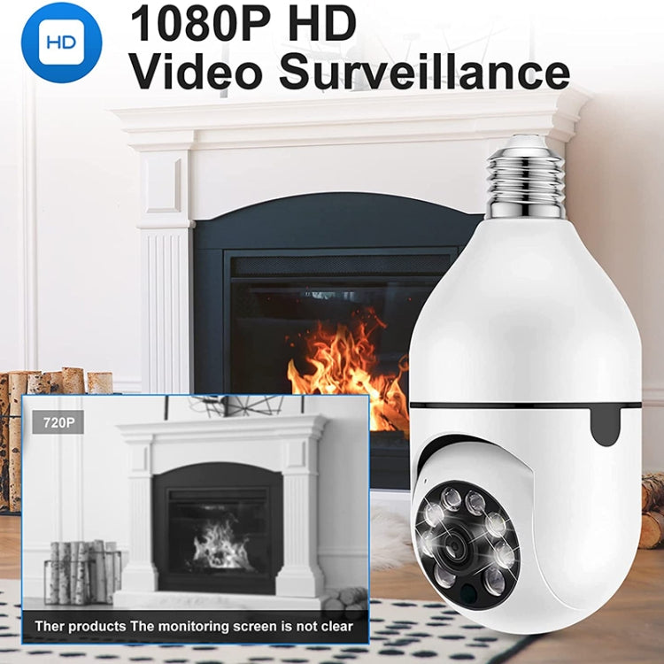 ESCAM 2.0MP 1080P Light Bulb WiFi Camera, Support IR Night Vision / Motion Detection / Two-way Voice - Light Bulb Camera by ESCAM | Online Shopping South Africa | PMC TechLife | Buy Now Pay Later Mobicred