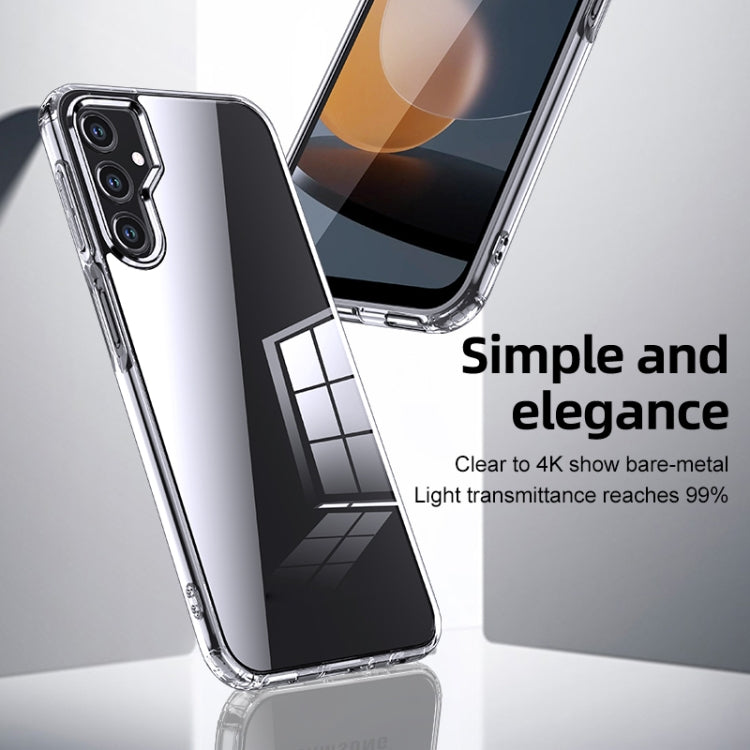 For Samsung Galaxy A24 4G Armor Clear TPU Hard PC Phone Case(Matte Black) - free shipping - PMC TechLife - Order now!