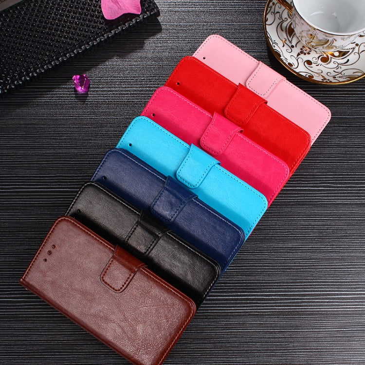 For OnePlus Ace 2/11R Crystal Texture Leather Phone Case(Pink) - free shipping - PMC TechLife - Order now!