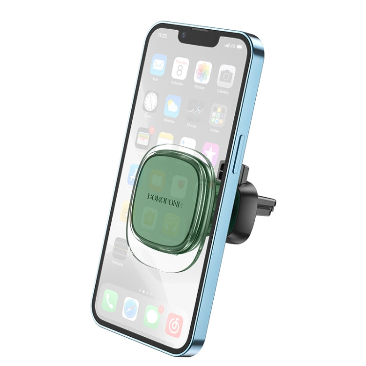 Borofone BH82 Car Air Vent Magnetic Phone Mount(Green) - Car Holders by Borofone | Online Shopping South Africa | PMC Jewellery