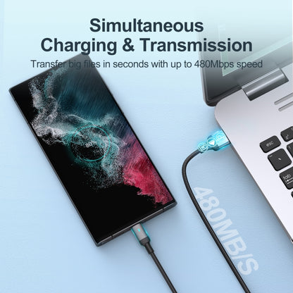 JOYROOM S-UC027A10 Extraordinary Series 3A USB-A to USB-C / Type-C Fast Charging Data Cable, Cable Length:1.2m(White) - USB-C & Type-C Cable by JOYROOM | Online Shopping South Africa | PMC Jewellery