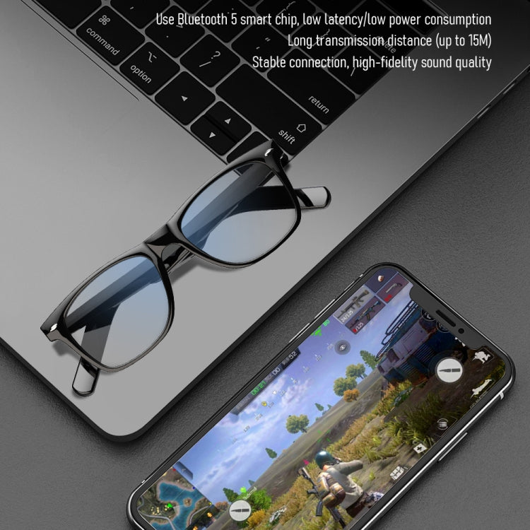 E10-C Binaural Call Smart Bluetooth Glasses Earphone(Blue Light Filter) - Bluetooth Earphone by PMC TechLife | Online Shopping South Africa | PMC TechLife