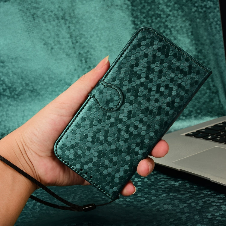 For Google Pixel 7a Honeycomb Dot Texture Leather Phone Case(Green) - free shipping - PMC TechLife - Order now!