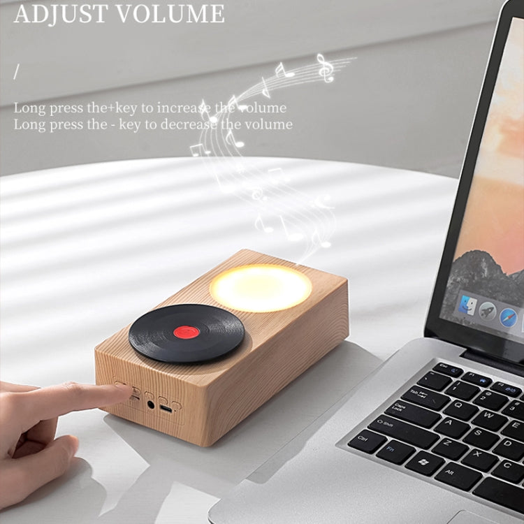 T19 Creative Retro Desktop Wireless Bluetooth Speaker(Wood) - Desktop Speaker by PMC TechLife | Online Shopping South Africa | PMC TechLife