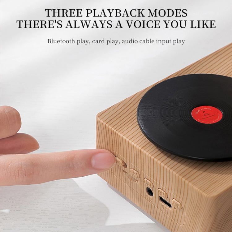 T19 Creative Retro Desktop Wireless Bluetooth Speaker(White) - Desktop Speaker by PMC TechLife | Online Shopping South Africa | PMC TechLife