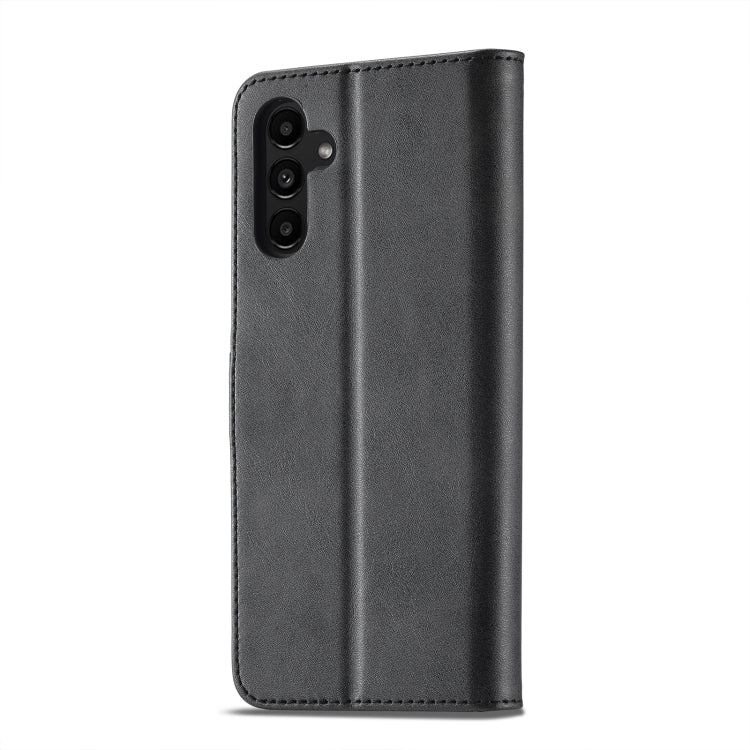 For Samsung Galaxy A24 4G / 5G LC.IMEEKE Calf Texture Leather Phone Case(Black) - free shipping - PMC TechLife - Order now!
