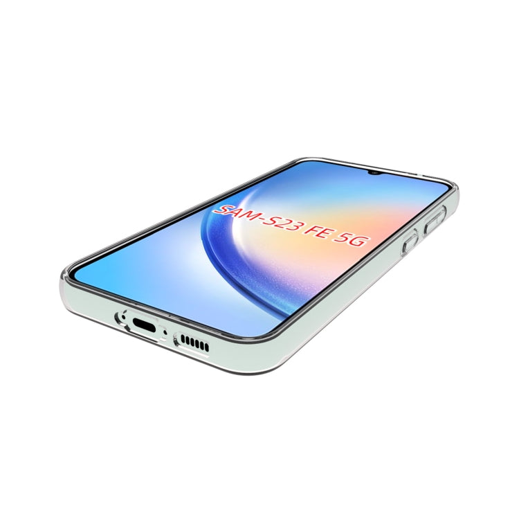 For Samsung Galaxy S23 FE 5G Waterproof Texture TPU Phone Case(Transparent) - free shipping - PMC TechLife - Order now!