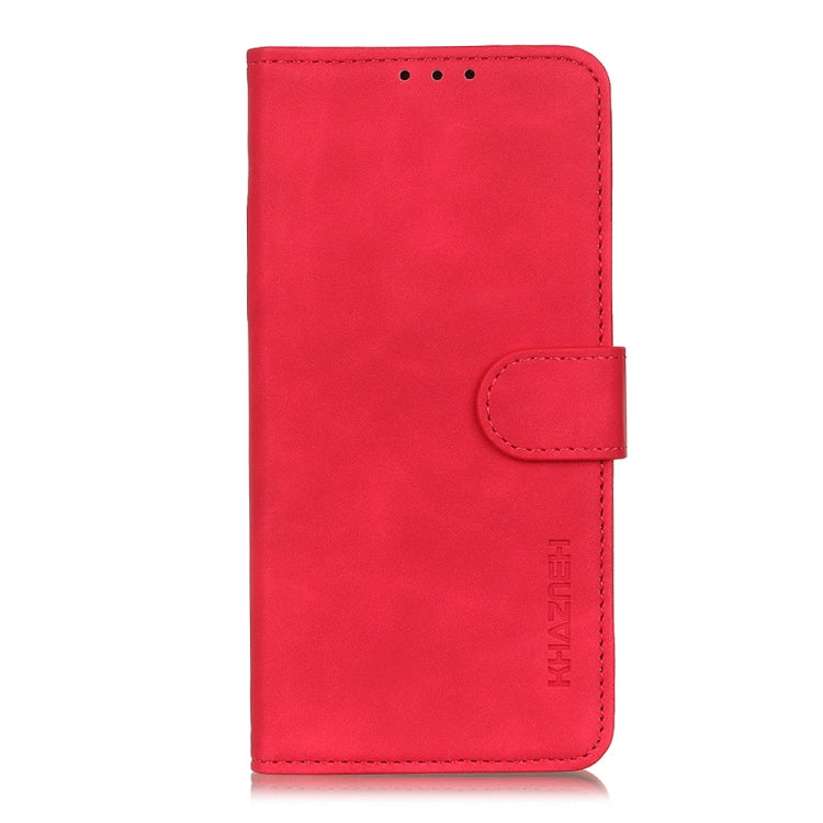 For Google Pixel 7a KHAZNEH Retro Texture Flip Leather Phone Case(Red) - Google Cases by PMC Jewellery | Online Shopping South Africa | PMC Jewellery