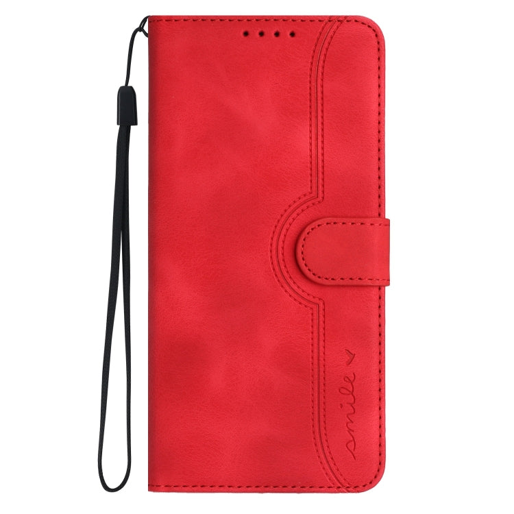 For Xiaomi Redmi 9C/9C NFC/Poco C3 Heart Pattern Skin Feel Leather Phone Case(Red) - free shipping - PMC TechLife - Order now!