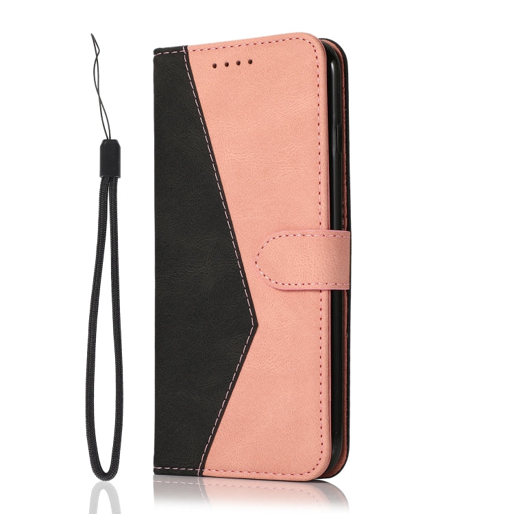 For Samsung Galaxy A10s Dual-color Stitching Leather Phone Case(Black Rose Gold) - free shipping - PMC TechLife - Order now!