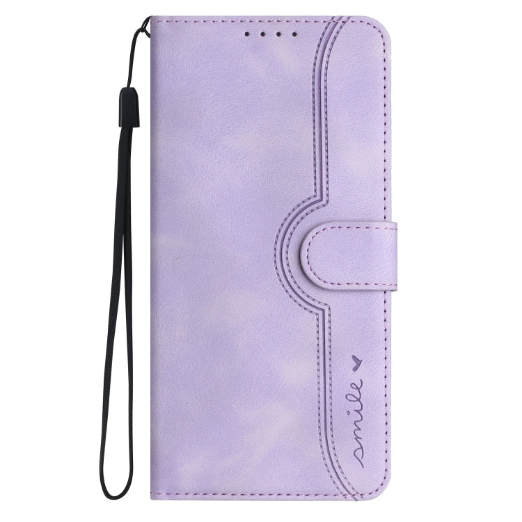 For Samsung Galaxy A14 5G Heart Pattern Skin Feel Leather Phone Case(Purple) - free shipping - PMC TechLife - Order now!