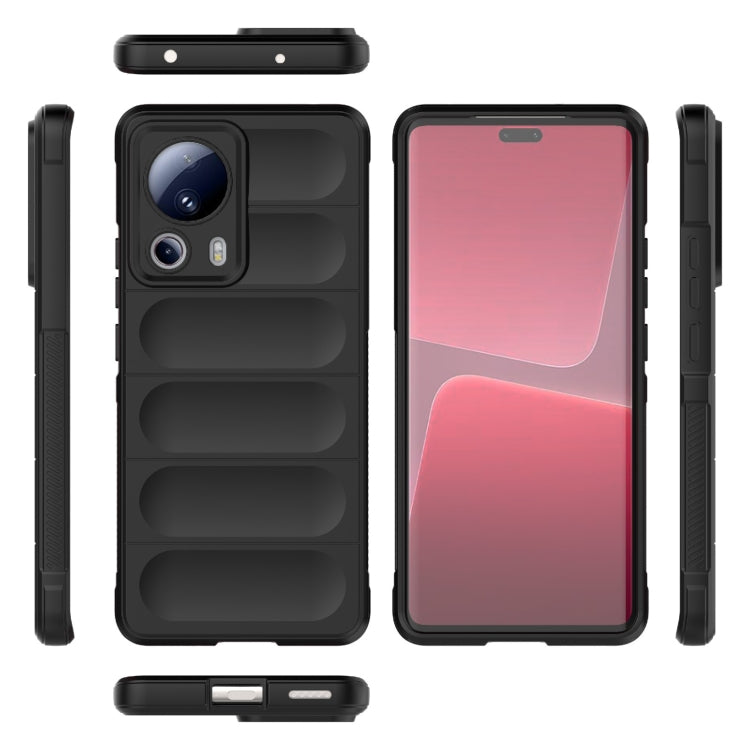 For Xiaomi 13 Lite Magic Shield TPU + Flannel Phone Case(Dark Blue) - free shipping - PMC TechLife - Order now!
